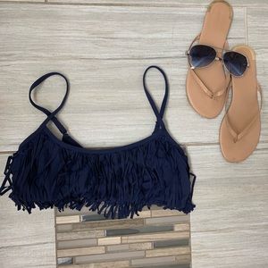 NAVY BLUE BIKINI TOP